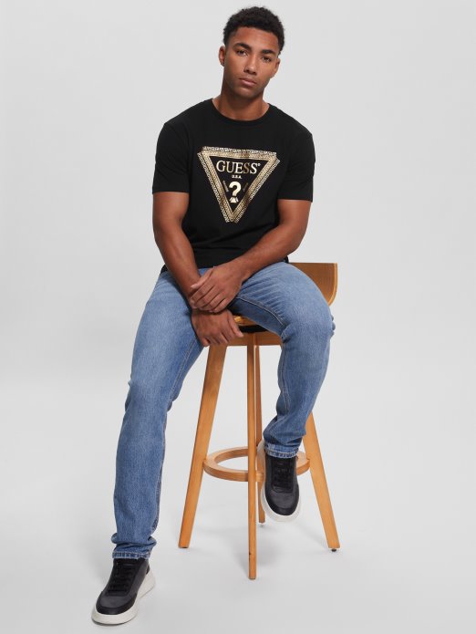 Jet Crni Lanac S Logotipom Tee Pogodi Kupnju