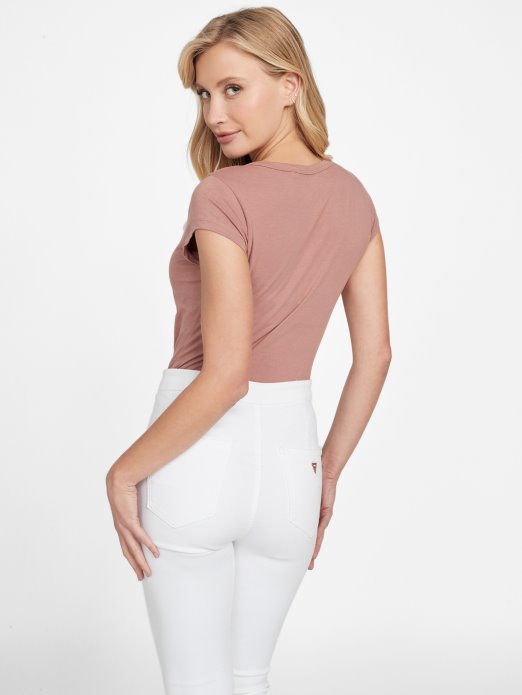 Jetra Chestnut Božikovina Crush Tee Guess Shopping