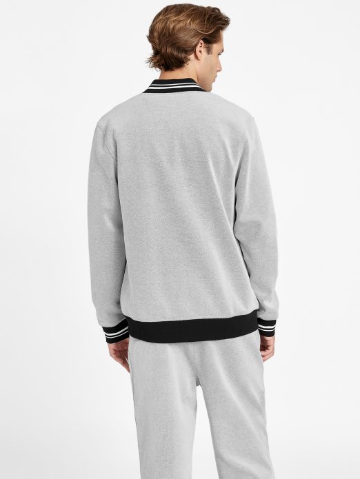 Jett Teksturirana Ljetna Jakna Guess Shopping Siva