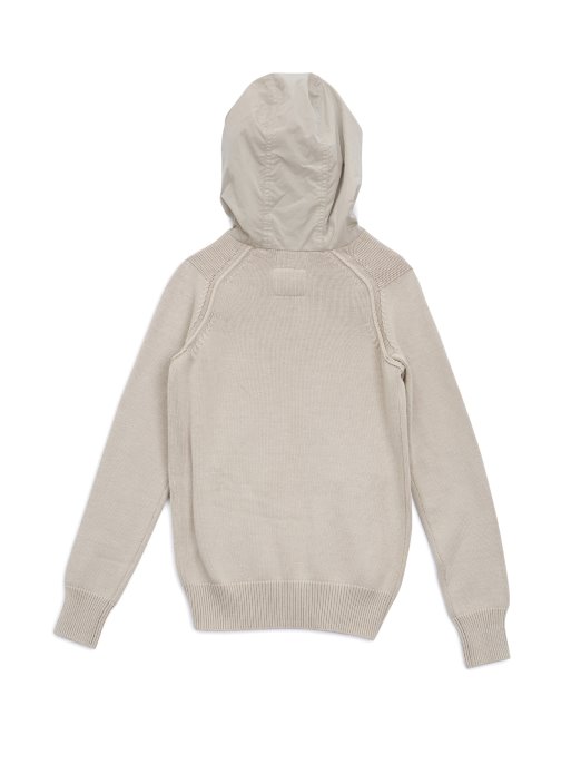 Kardigan S Kapuljačom Minime (7-14) Guess Shopping Siva Granica