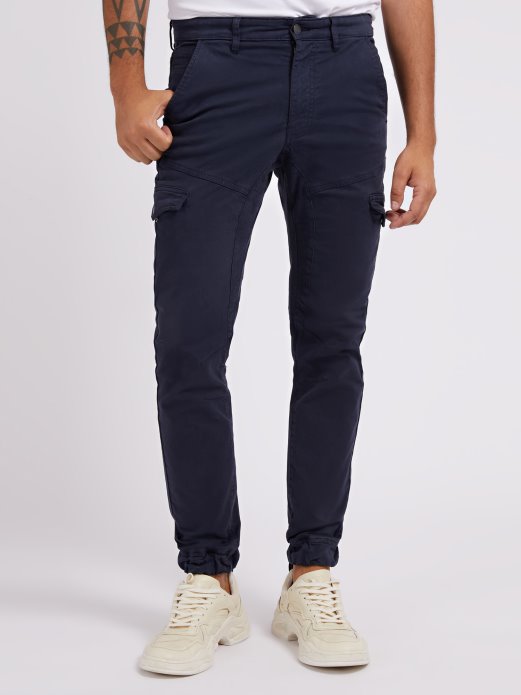 Kargo Džepovi Pant Blue Guess Shopping