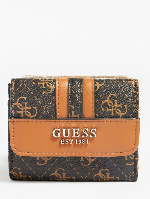 Kasinta 4g Logo Wallet Tamno Smeđa Guess Shopping