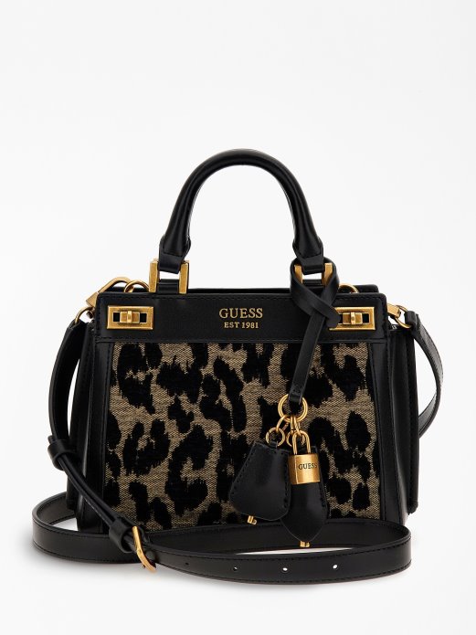 Katey Animalier Mini Torbica Crna Guess Shopping