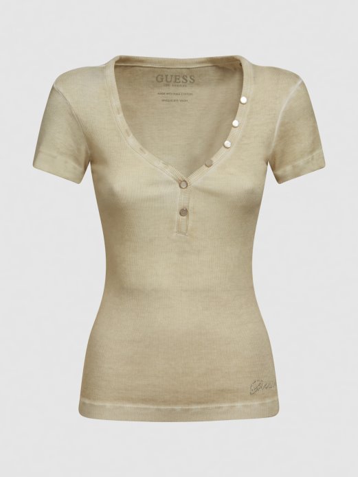 Kopčanje Gumba Bež Guess Shopping