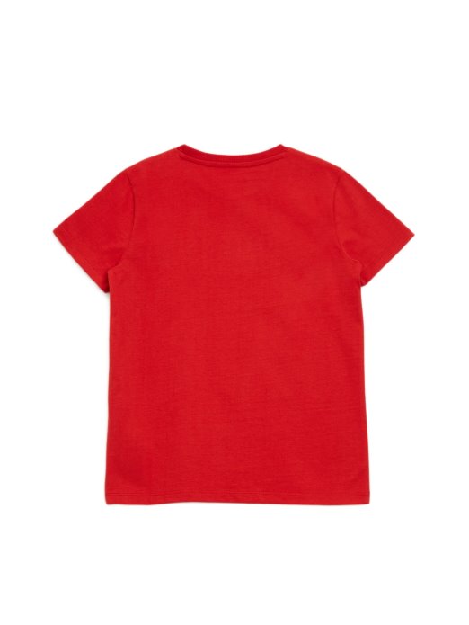 Košulja S Izvezenim Logotipom Harvey (7-16) Guess Shopping Ragbi Crvena