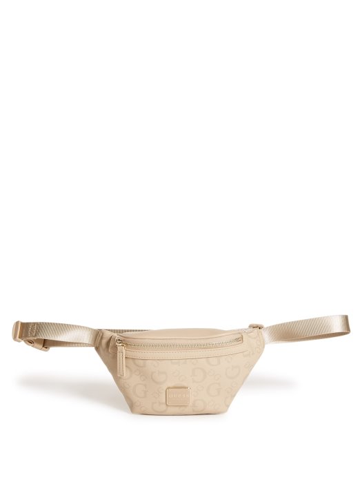 Kožni Logo Fanny Pack Tan Guess Shopping