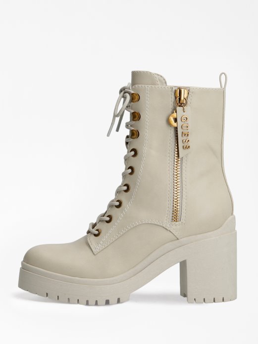 Krem Cabra Logo Zip Borbena čizma Guess Shopping