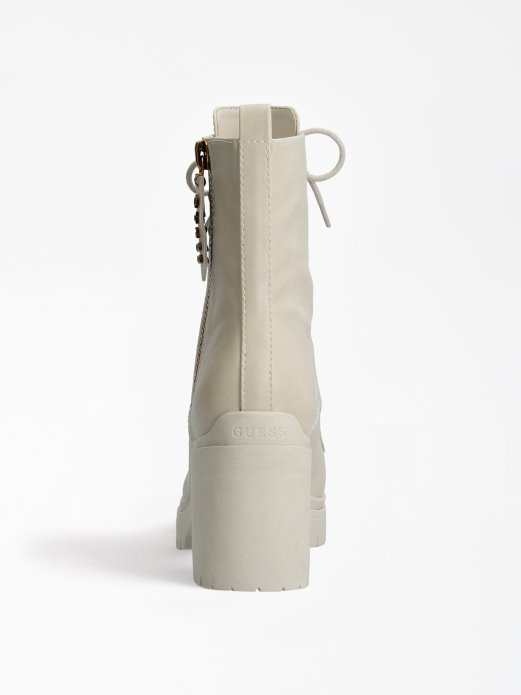 Krem Cabra Logo Zip Borbena čizma Guess Shopping