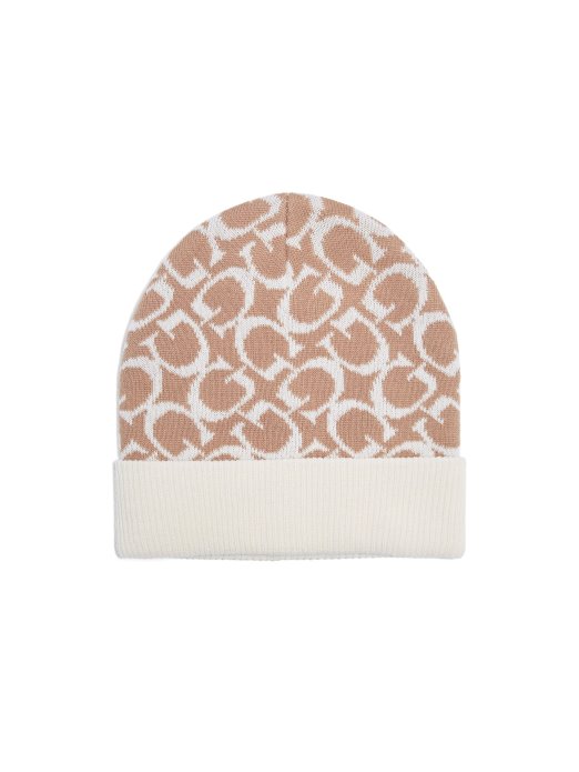 Krem Guess Shopping Allover G Logo Kapica