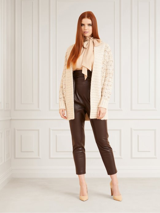 Krem Marciano Kardigan Od Mješavine Vune Guess Shopping