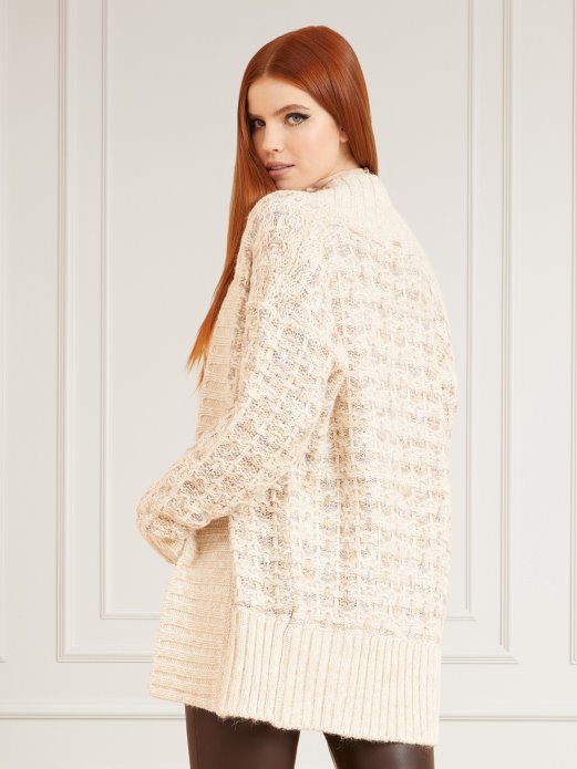 Krem Marciano Kardigan Od Mješavine Vune Guess Shopping