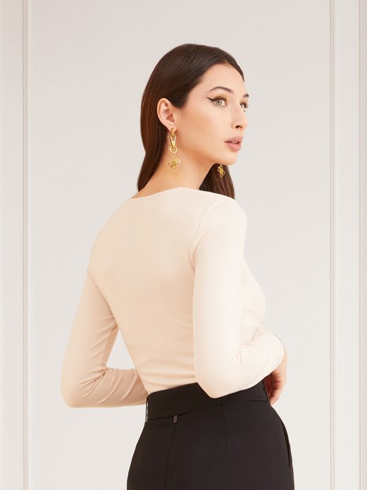 Krema Guess Shopping Marciano Draped Top