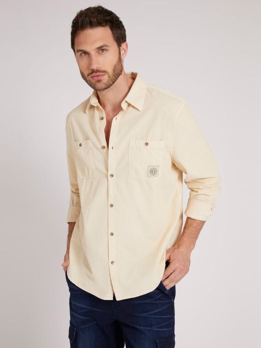 Krema Guess Shopping Tanka Košulja