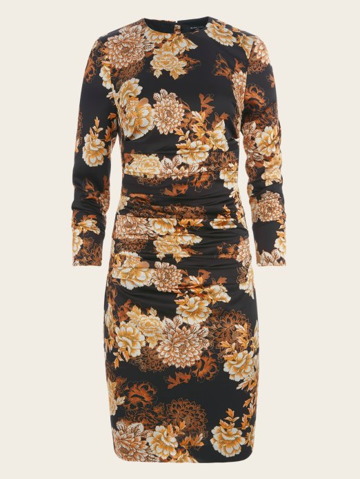 Kristalna Haljina Nakon Tamnog Cvjetnog Printa Guess Shopping