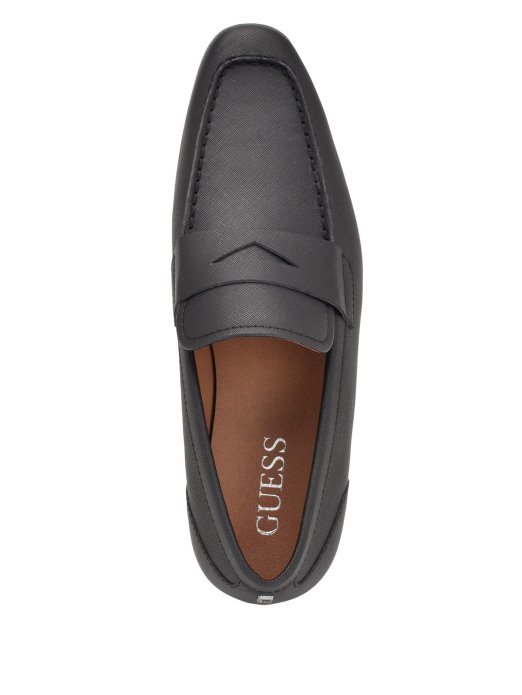 Kullen Dress Mokasine Guess Shopping Crna Koža