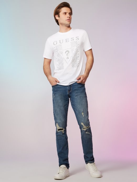 Kwes Majica S Logotipom čista Bijela Guess Shopping