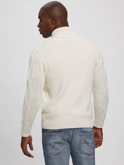 Kyle šal Džemper Ecru Biser Guess Shopping