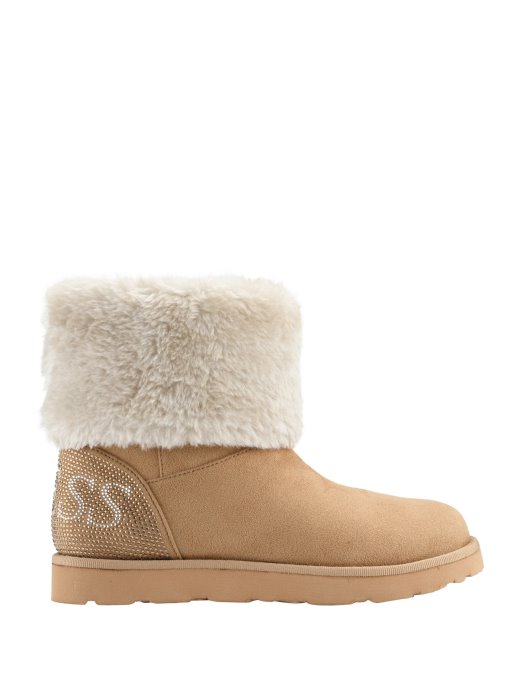 Lagane Prirodne Svjetlucave čizme Od Umjetnog Striže Guess Shopping