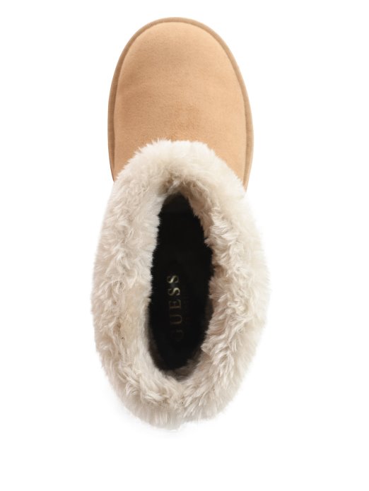 Lagane Prirodne Svjetlucave čizme Od Umjetnog Striže Guess Shopping