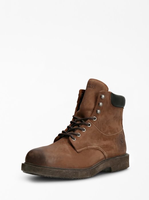 Laion Gležnjače Od Prave Kože Smeđe Guess Shopping