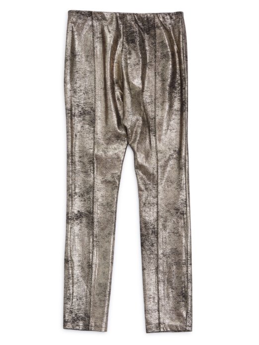 Laminirano Zlato Na Tajicama Od Umjetnog Antilop Presvučenog Crnim Premazom (7-16) Guess Shopping