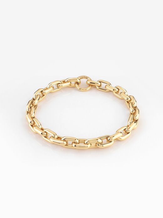 Lančić-ogrlica Guess Shopping Multi Gold