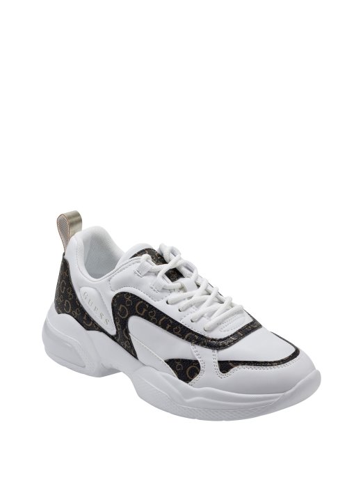 Latch Bubble Sneakers Md Brn Bak Guess Shopping