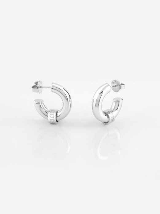 Lets-get-loud-earrings Guess Shopping Srebra