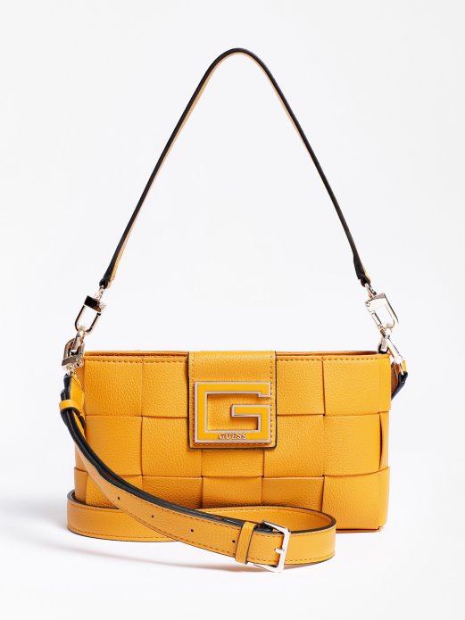 Liberty City Pletena Torba Za Rame Guess Shopping žuta