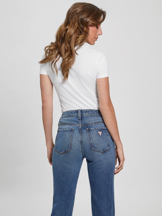 Lidia Logo Tee Guess Shopping Pure White