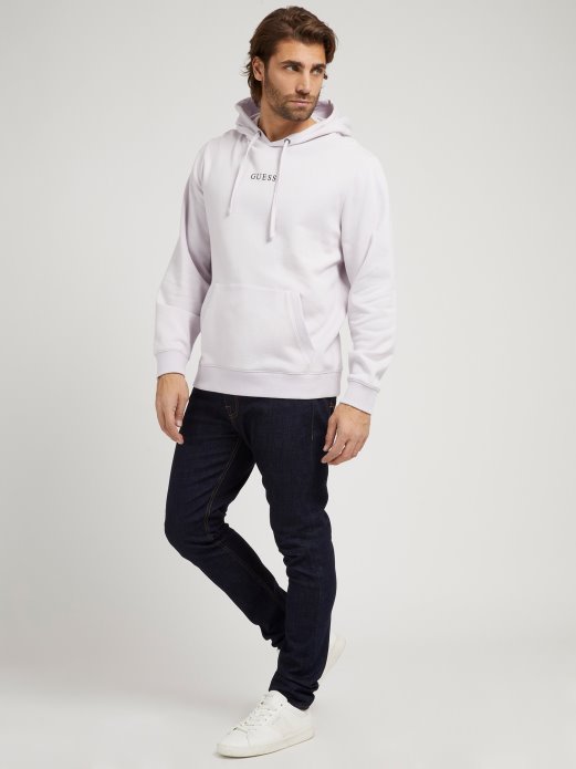 Ljubičasta Majica S Kapuljačom S Logotipom Pogodi Kupnju