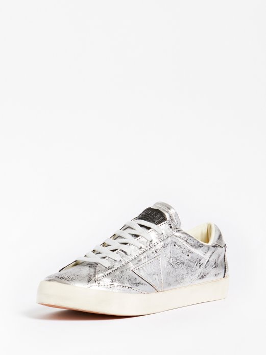 Lodi Laminirana Tenisica Guess Shopping Srebrna