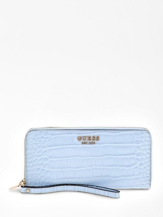 Lovor Maxi Novčanik Guess Shopping Svijetlo Plava