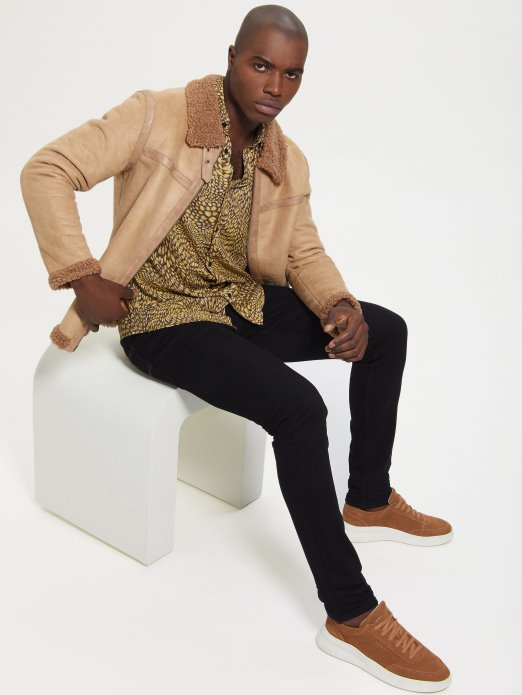 Macchiato Eko Jakna Od Umjetnog šišanja Guess Shopping