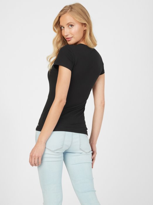 Madame Grafička Majica Jet Crna Guess Shopping