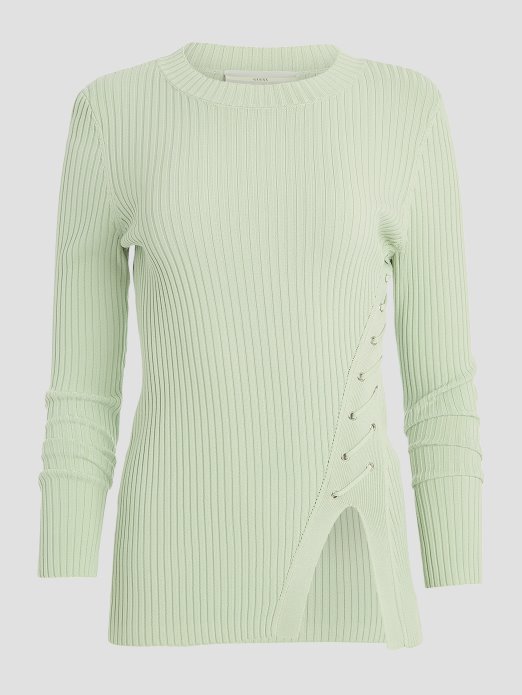 Maglovito Zeleni Irmine Džemper S Okruglim Izrezom Top Guess Shopping