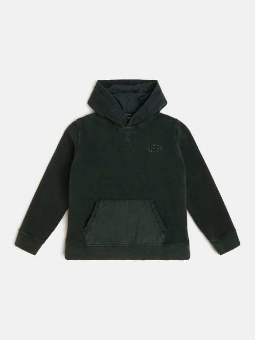 Majica S Kapuljačom Guess Shopping Zelena