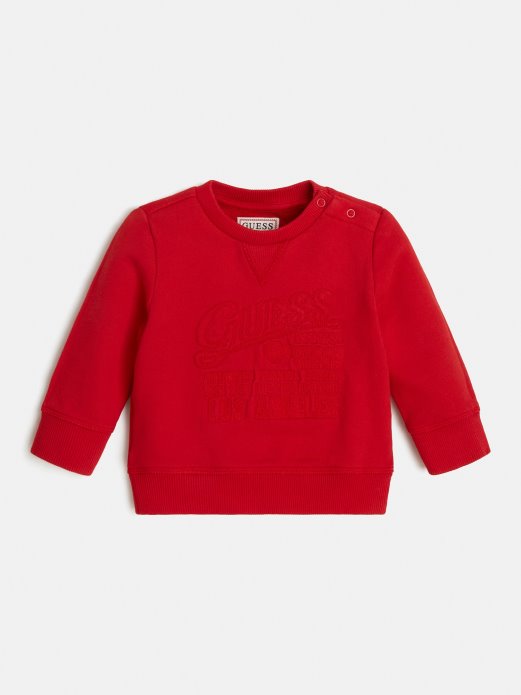 Majica S Okruglim Izrezom Guess Shopping Crvena