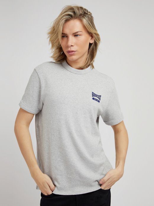 Majica S Prednjim Logotipom Siva Multi Guess Shopping