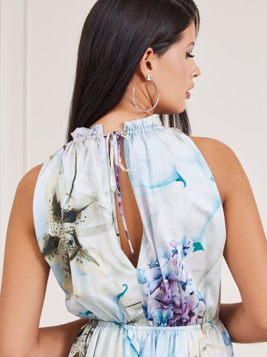 Marciano All Over Print Dress Floral Fantasy Guess Shopping