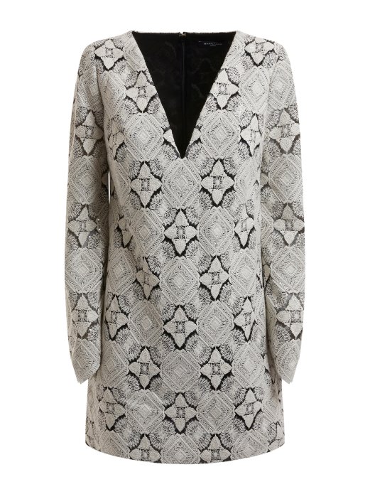 Marciano All Over Print Dress Guess Shopping Bijela Multi