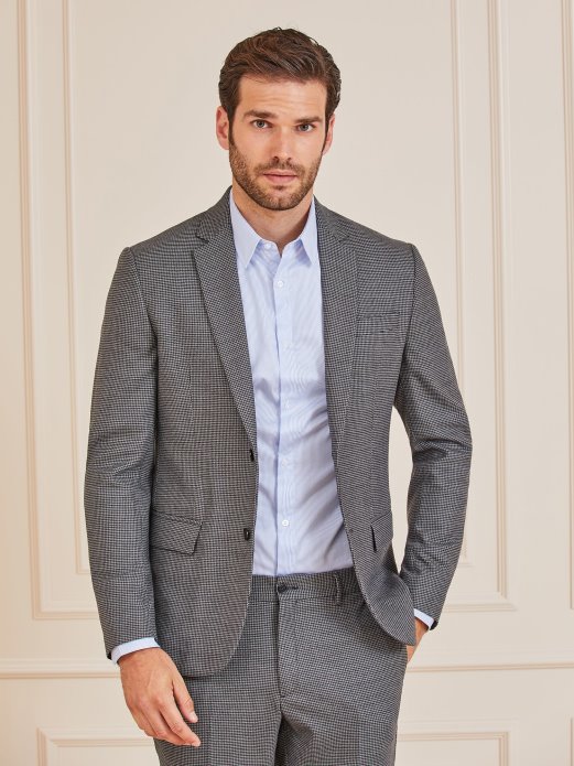 Marciano Blejzer Od Mješavine Vune Guess Shopping Crni