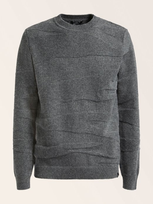 Marciano Džemper Od Mješavine Vune Smeđi Multi Guess Shopping