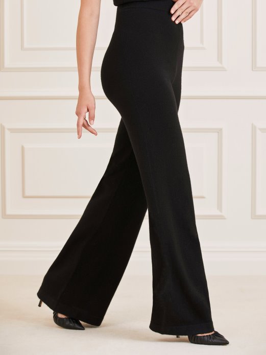 Marciano Hlače Od Kašemira Crne Guess Shopping