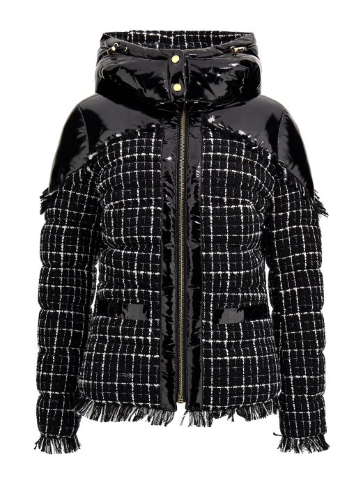 Marciano Pufer Jakna Od Tvida Crna Multi Guess Shopping