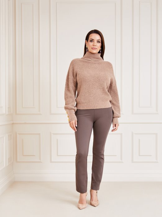 Marciano Pulover Od Mješavine Vune Bež Guess Shopping