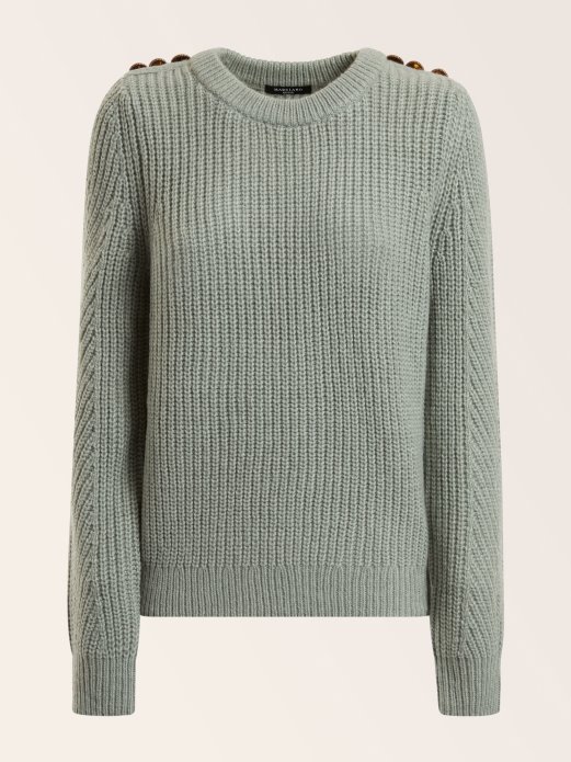 Marciano Pulover Od Mješavine Vune Sivi Guess Shopping