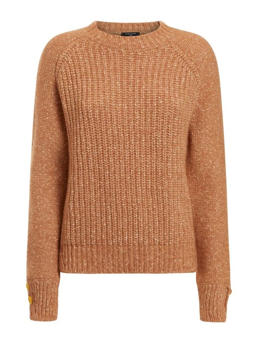 Marciano Pulover S Okruglim Izrezom Bež Guess Shopping