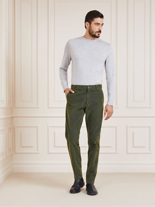 Marciano Slim Fit Hlače Guess Shopping Zelena