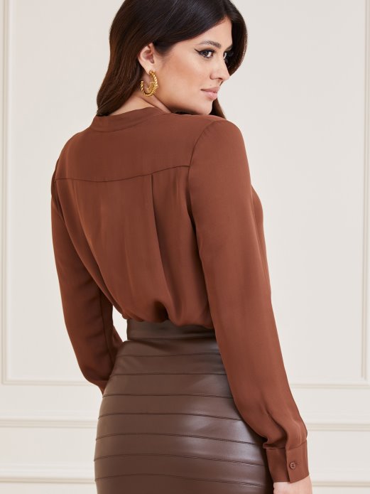 Marciano Svilena Bluza Smeđa Guess Shopping